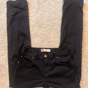 Levi Strauss pants size 18 Reg 29x29 Black